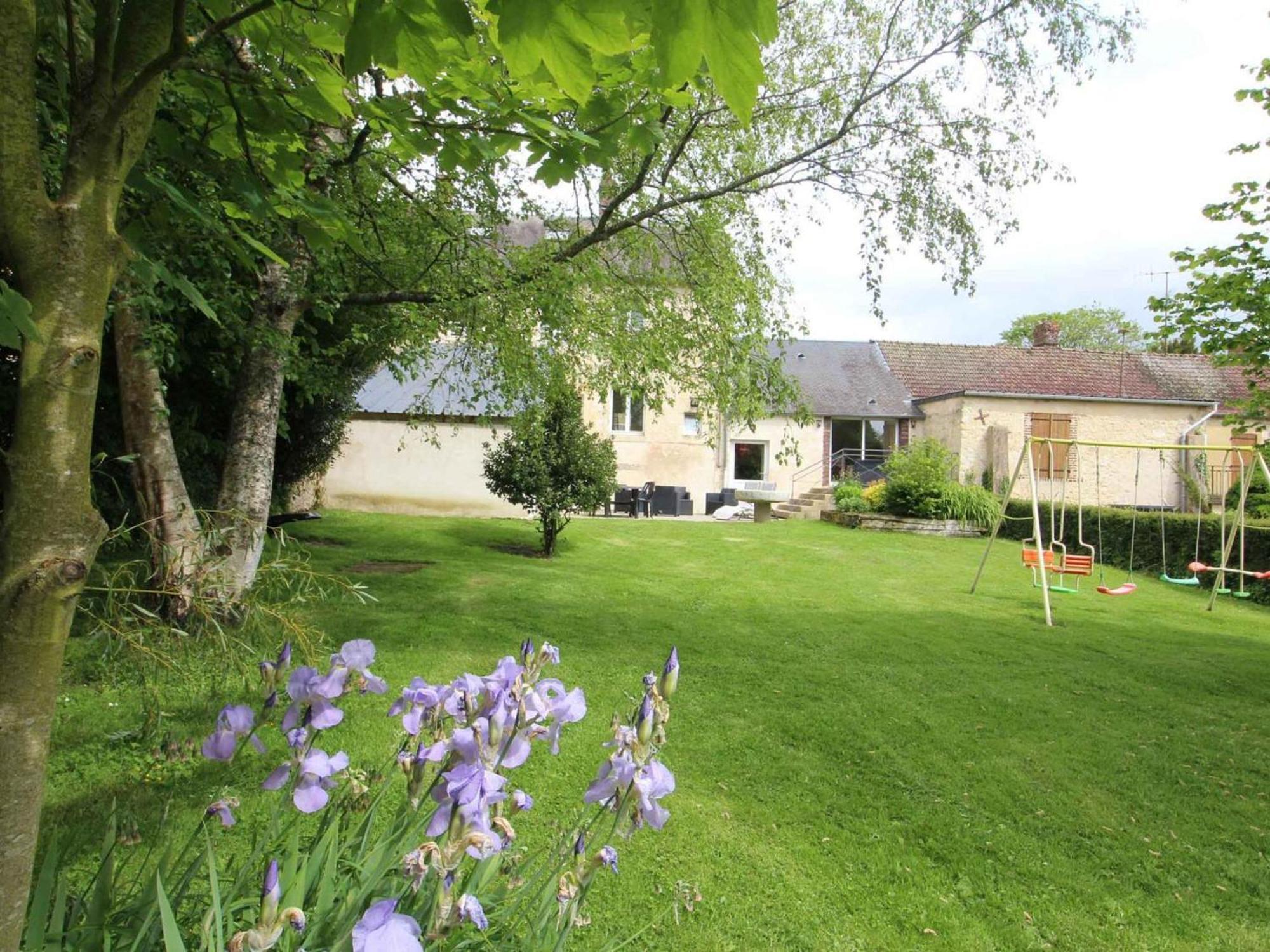 Maison Percheronne Spacieuse Avec Billard, Babyfoot, Et Jardin Clos, Animaux Bienvenus ! - Fr-1-497-65 La Mesniere Exterior foto